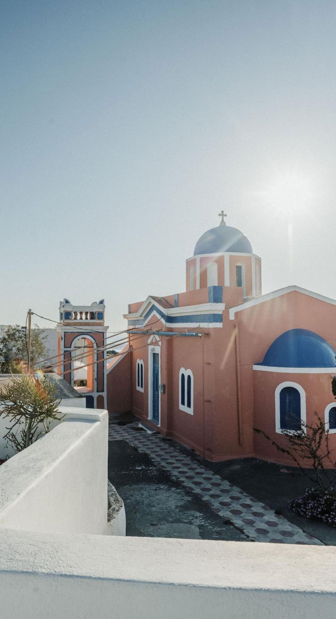 Kalyva Cycladic House - Oia Santorini Villa Bagian luar foto