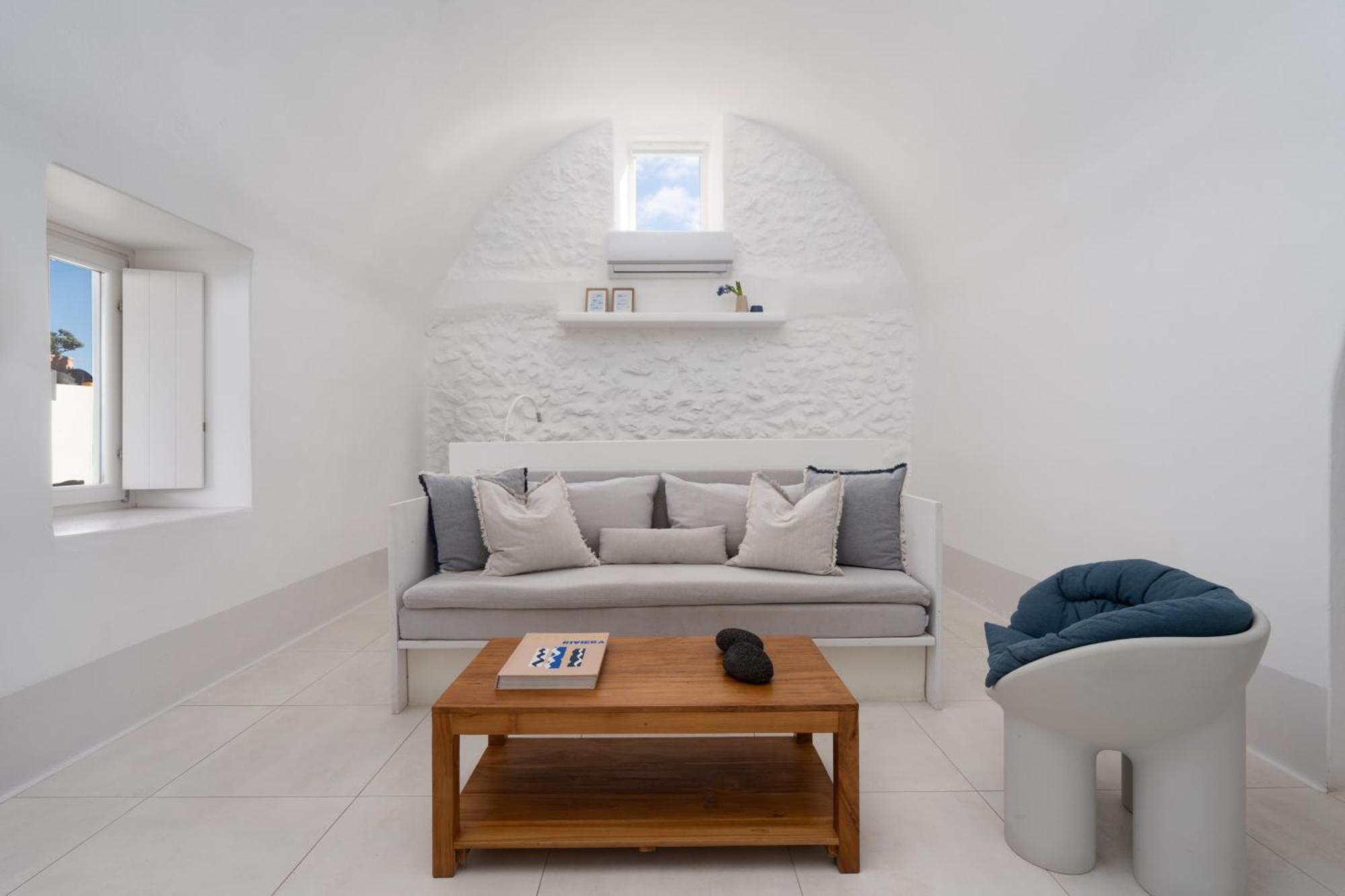 Kalyva Cycladic House - Oia Santorini Villa Bagian luar foto