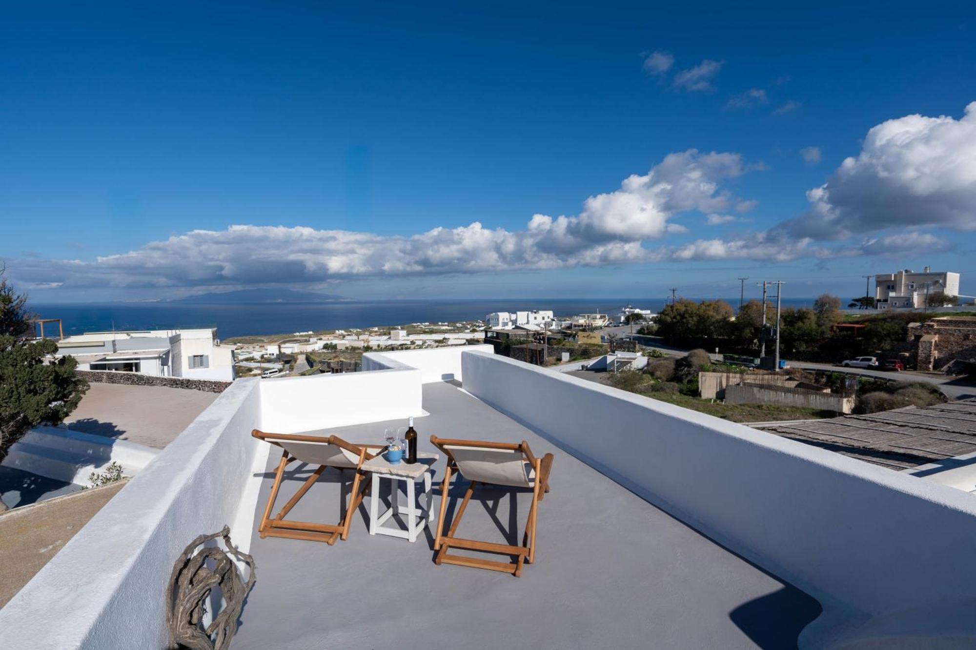 Kalyva Cycladic House - Oia Santorini Villa Bagian luar foto