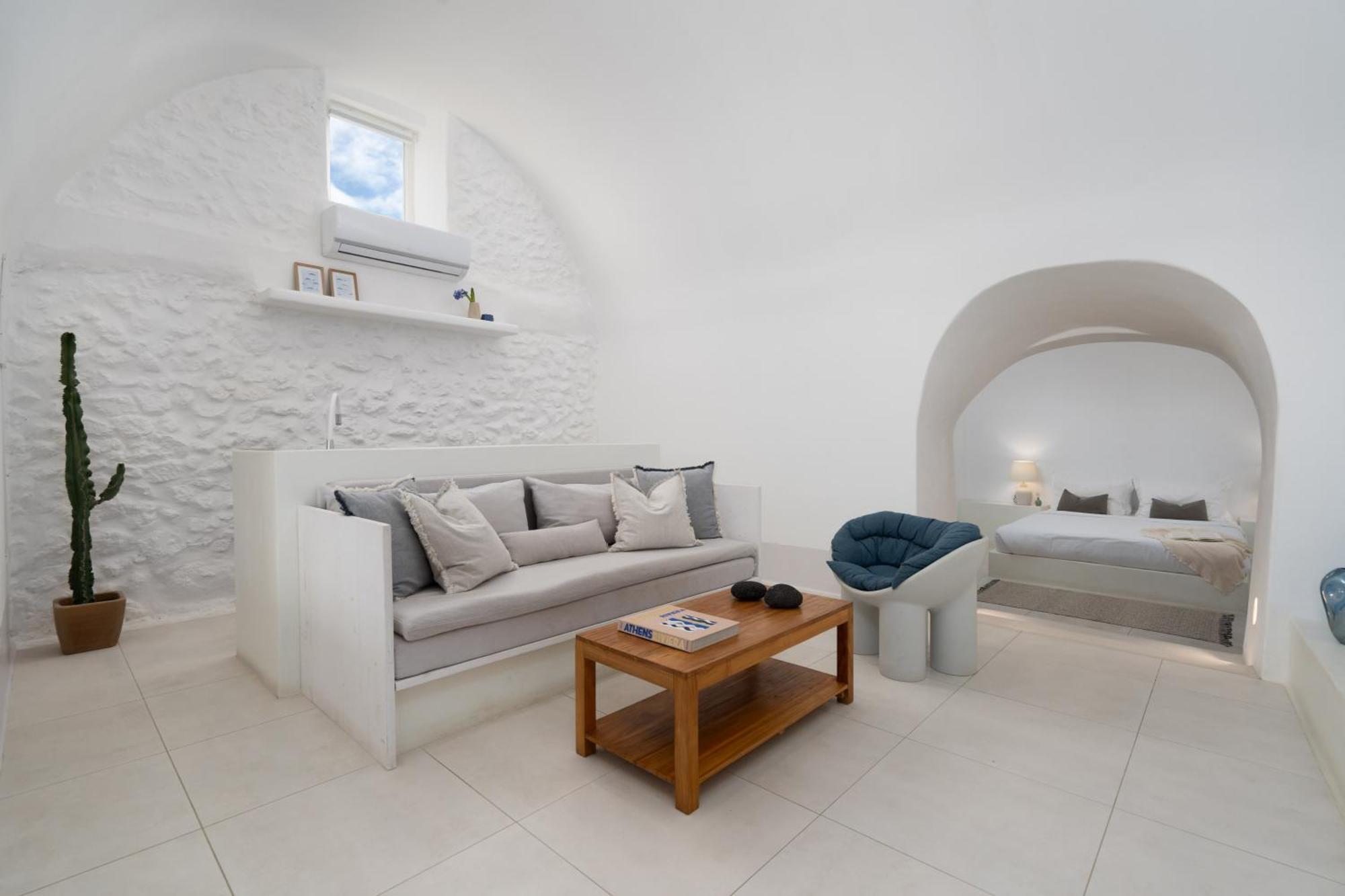 Kalyva Cycladic House - Oia Santorini Villa Bagian luar foto