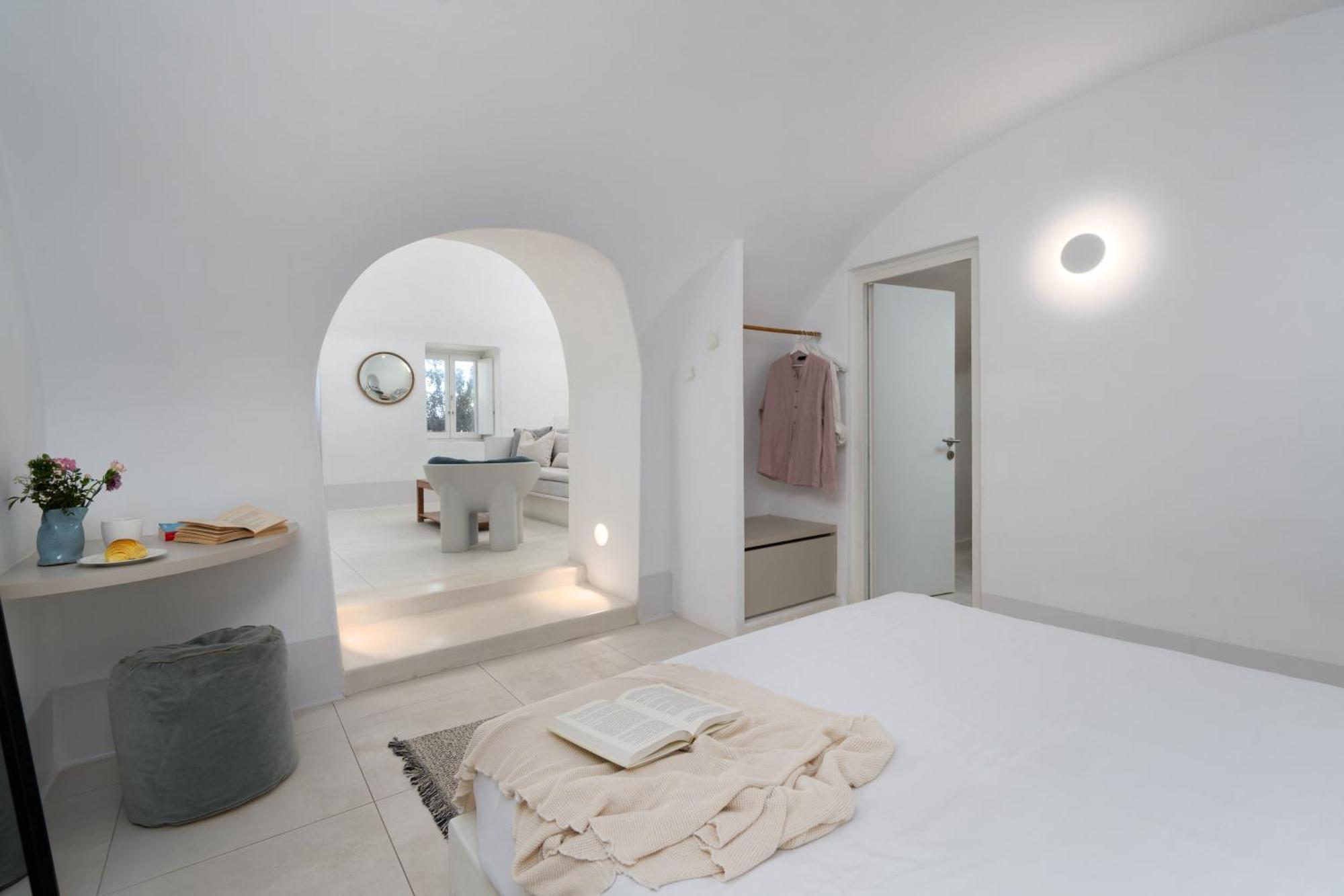 Kalyva Cycladic House - Oia Santorini Villa Bagian luar foto