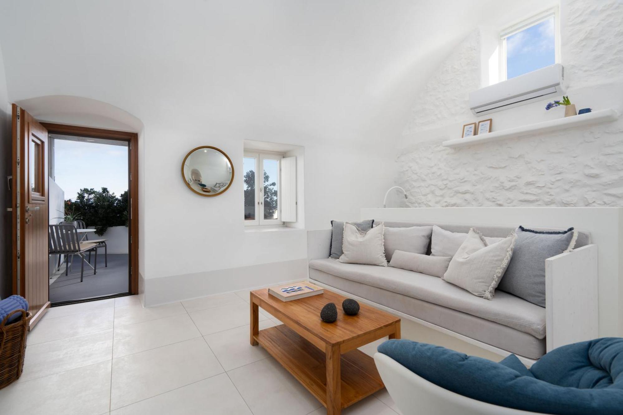 Kalyva Cycladic House - Oia Santorini Villa Bagian luar foto