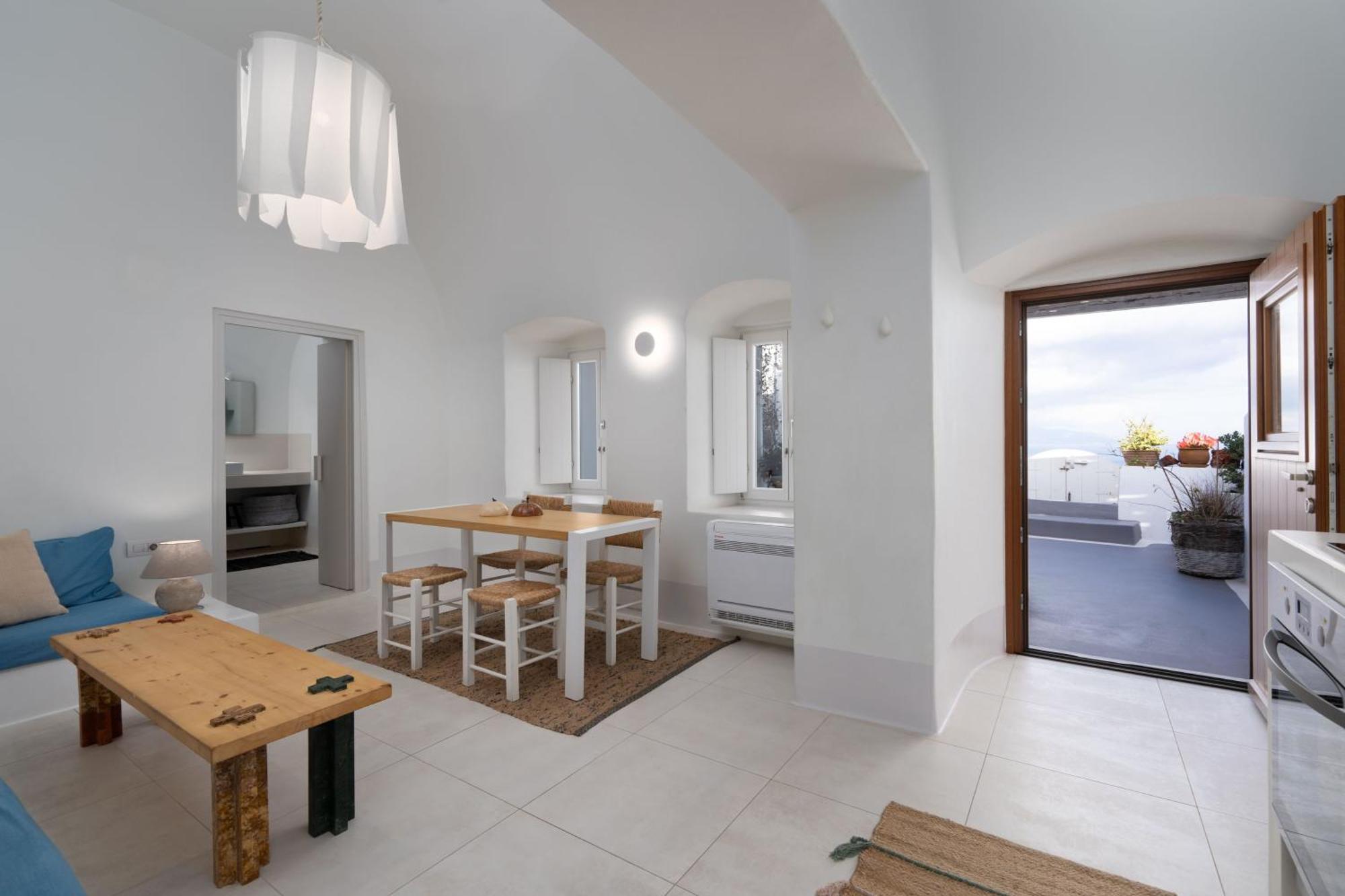 Kalyva Cycladic House - Oia Santorini Villa Bagian luar foto