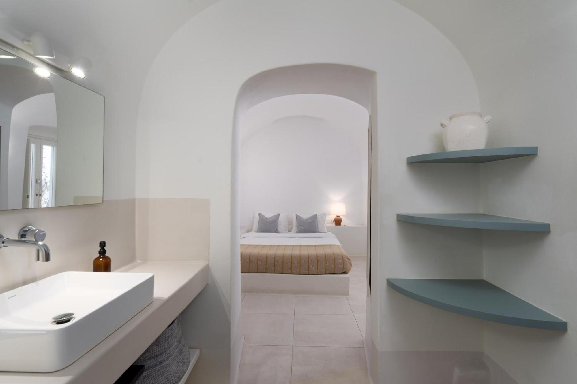 Kalyva Cycladic House - Oia Santorini Villa Bagian luar foto