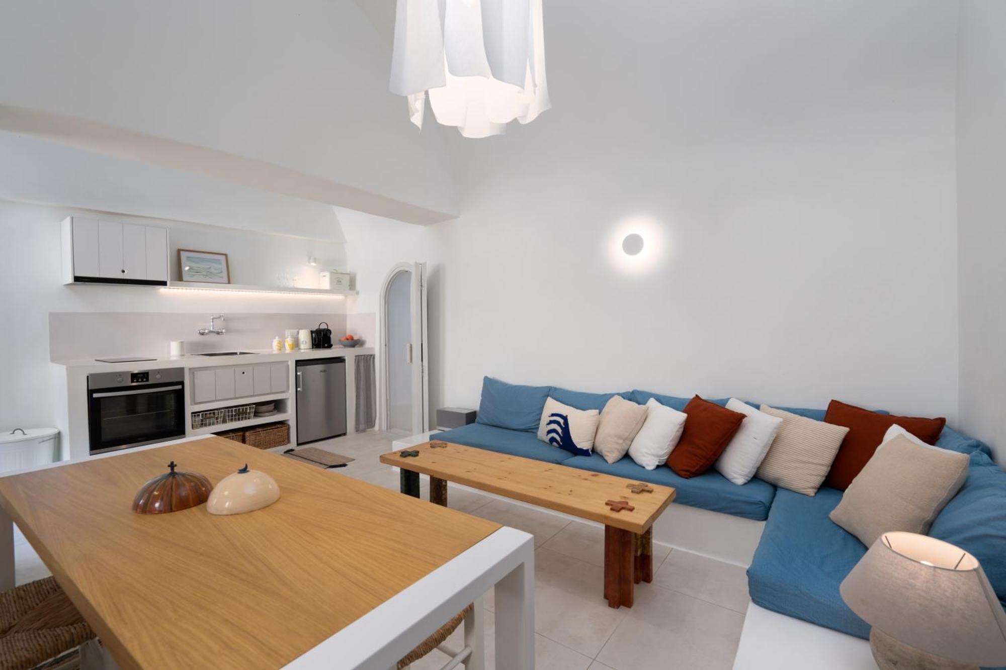 Kalyva Cycladic House - Oia Santorini Villa Bagian luar foto