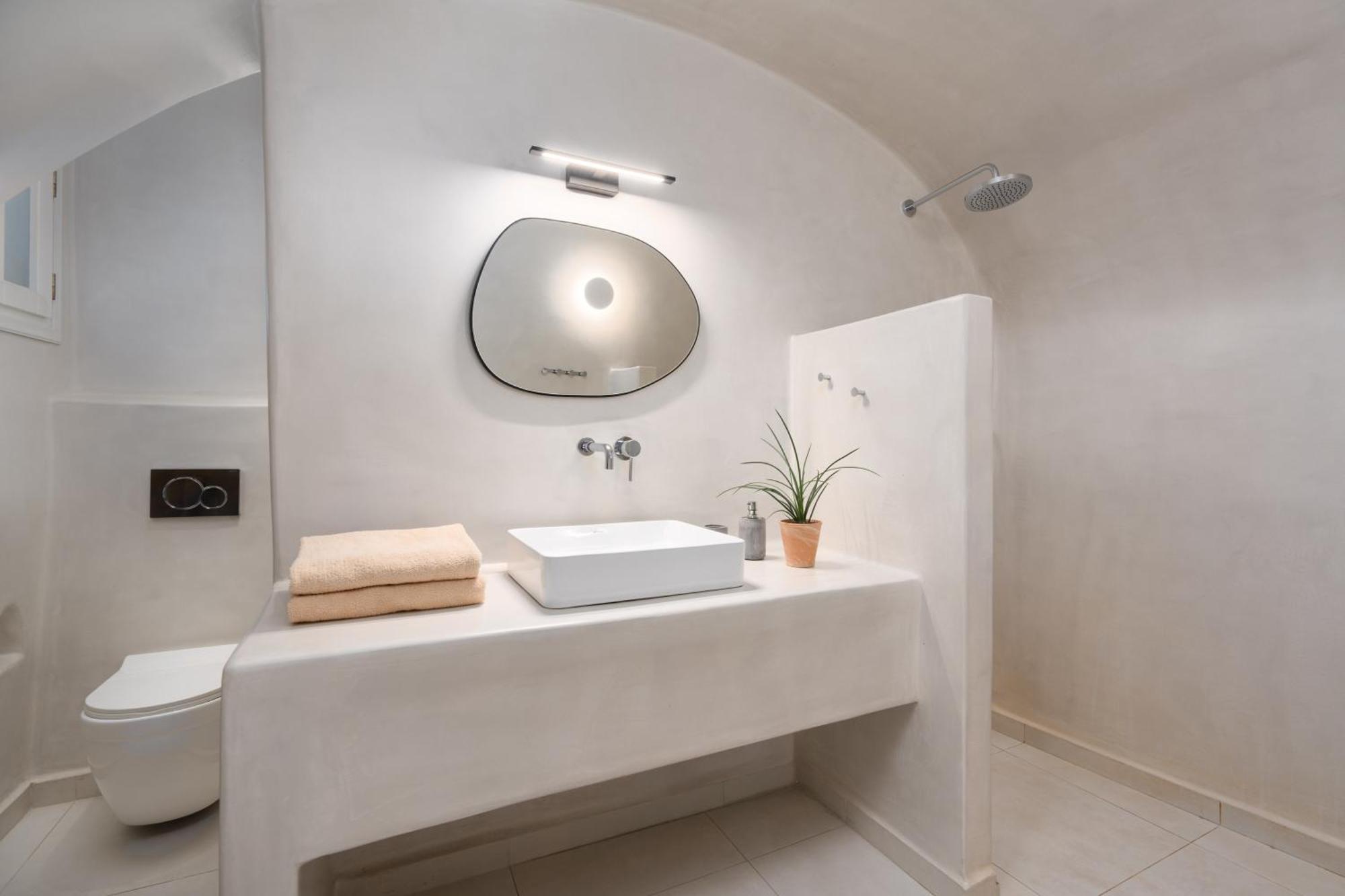 Kalyva Cycladic House - Oia Santorini Villa Bagian luar foto