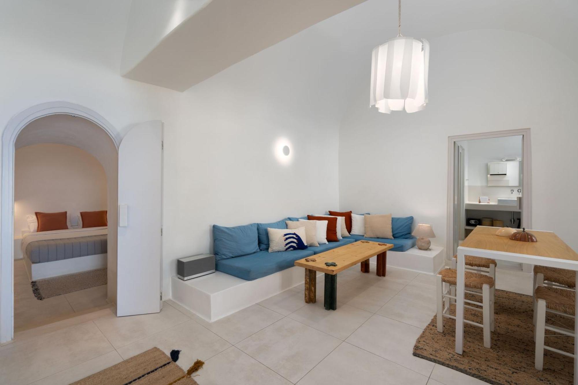 Kalyva Cycladic House - Oia Santorini Villa Bagian luar foto